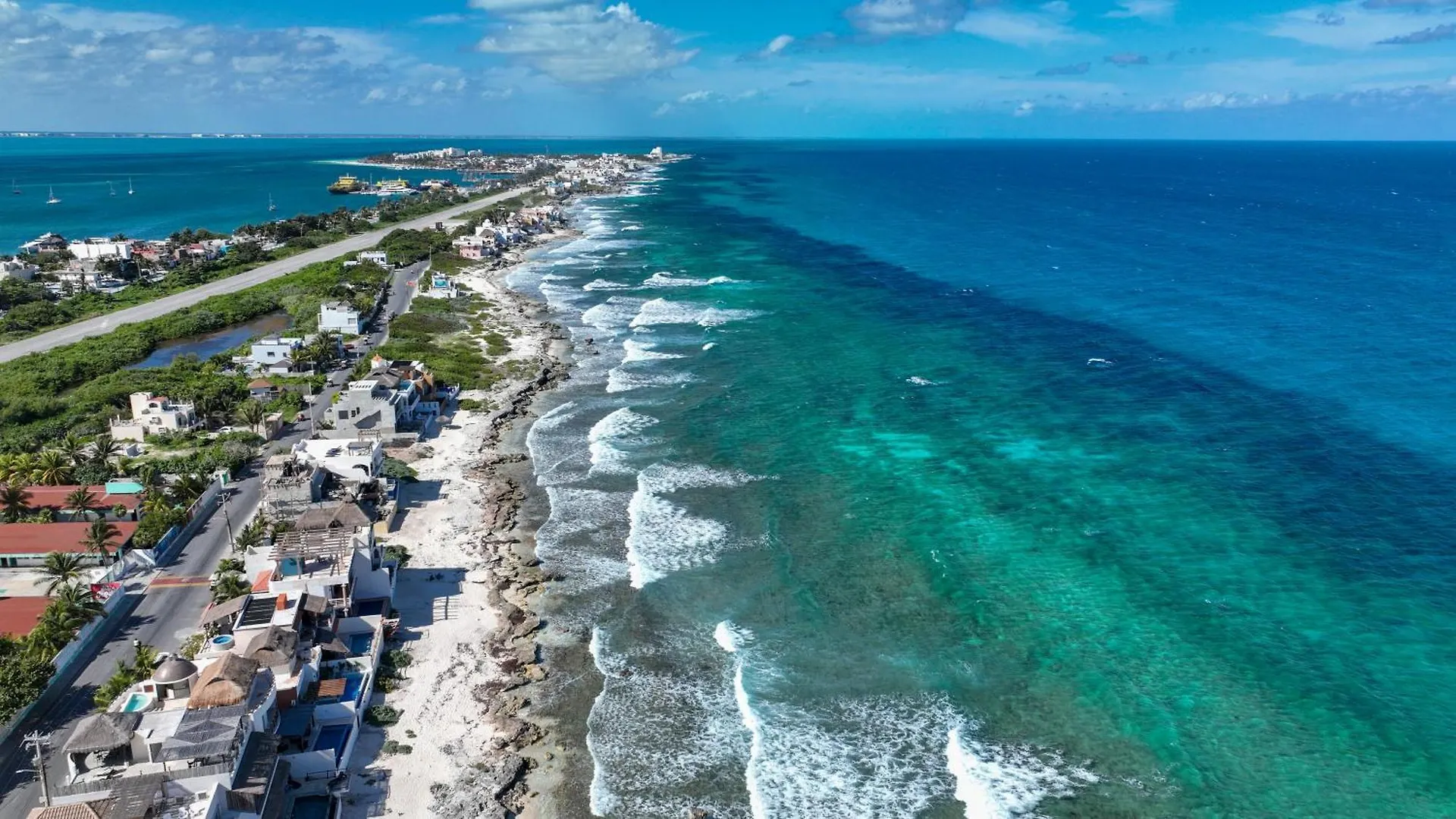 Casa Javi- Ocean Front Located Mid Isla Mujeres Βίλα